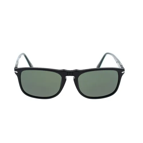 Persol , Square Sunglasses with Victor Flex Hinges and Meflecto System ,Black unisex, Sizes: