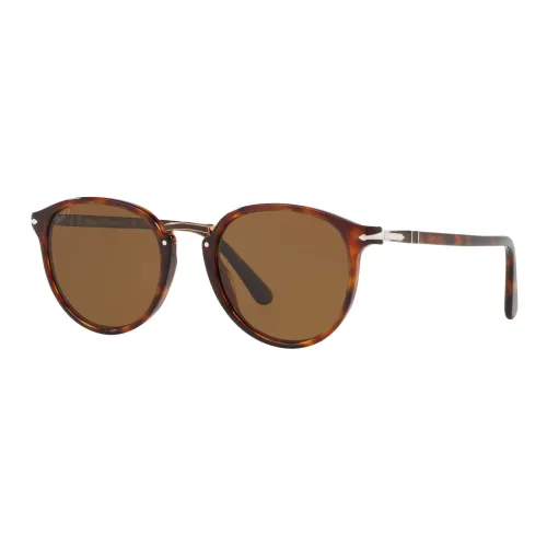 Persol , Sunglasses Typewriter Evolution PO 3210S ,Brown male, Sizes: