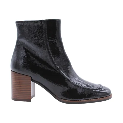 Pertini , Heeled Boots ,Black female, Sizes: