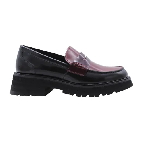 Pertini , Mocassin Shoes ,Red female, Sizes: