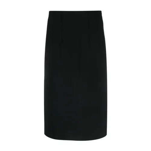 Peserico , Black Skirts for Women ,Black female, Sizes: