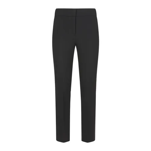 Peserico , Elevate Your Wardrobe with Stylish Black Trousers ,Black female, Sizes: