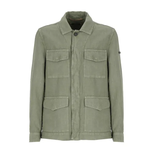 Peserico , Peserico Jackets Green ,Green male, Sizes: