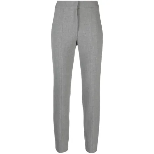 Peserico , Peserico Trousers Grey ,Gray female, Sizes: