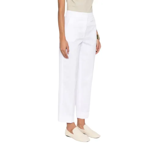 Peserico , Womens Clothing Shorts White Ss24 ,White female, Sizes: