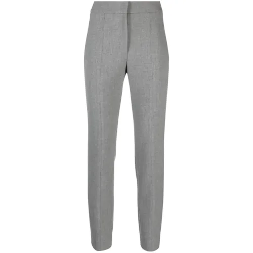 Peserico , Womens Clothing Trousers Grey Aw23 ,Gray female, Sizes: