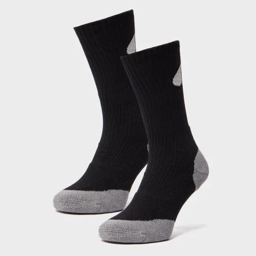 Peter Storm Double Layer Socks - 2 Pack - Black, Black