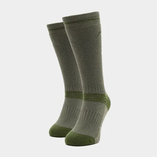 Peter Storm Heavyweight Outdoor Socks - 2 Pack - Green, Green