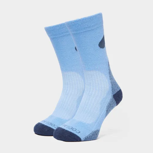 Peter Storm Lightweight Outdoor Sock - 2 Pack - Blue, blue