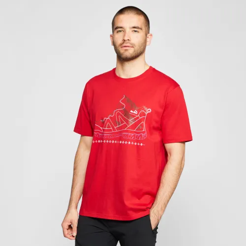 Peter Storm Men's Climb T-Shirt - Red, Red