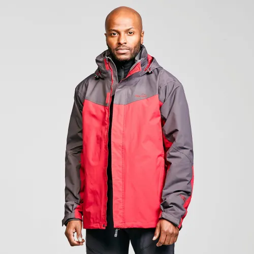 Peter Storm Men's Lakeside 3-In-1 Jacket - Red, Red