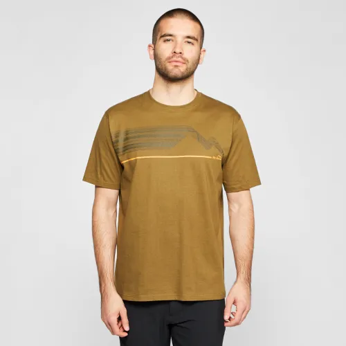 Peter Storm Men's Logo Contour T-Shirt - Military Olive, Military Olive