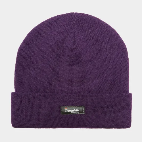 Peter Storm Unisex Thinsulate Beanie Hat - Purple, Purple