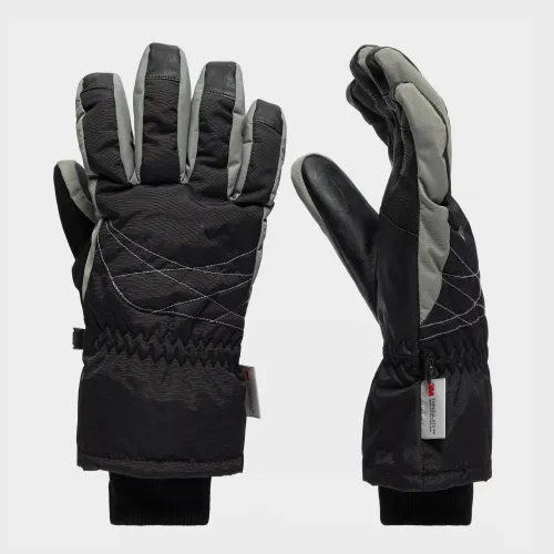 Peter Storm Women's 3M™ Ski Glove - Black, Black
