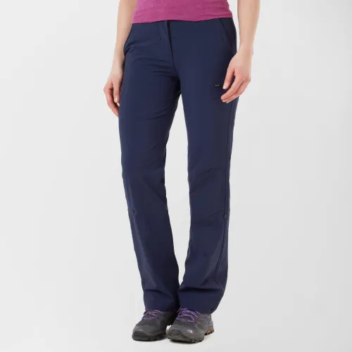 Peter Storm Women's Hike Stretch Roll-Up Pant - Blue, Blue