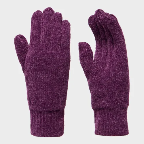 Peter Storm Women's Thinsulate Chennile Gloves - Purple, Purple