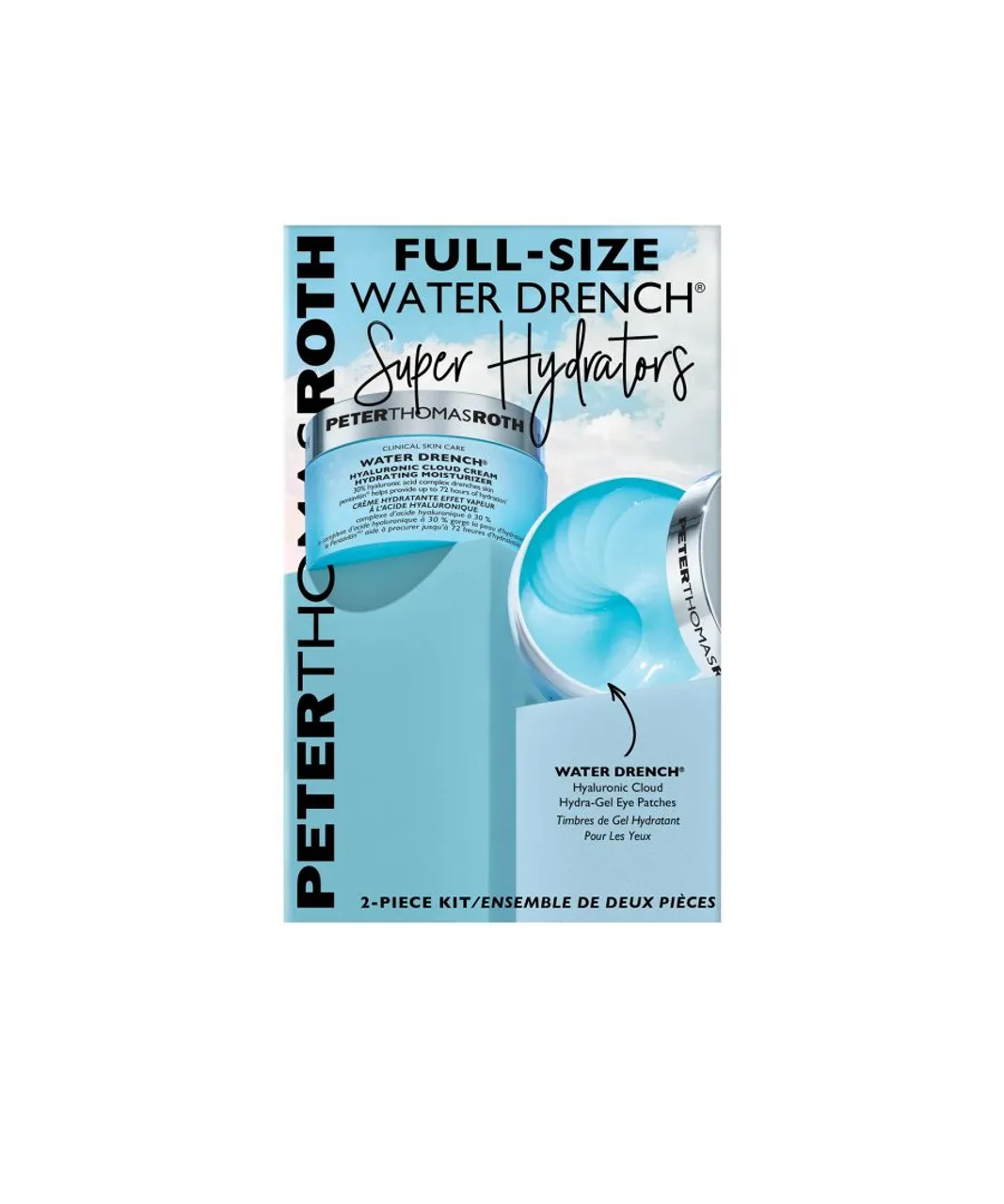 Peter Thomas Roth Unisex Full-Size Water Drench Super Hydrators 2-Piece Kit - One Size
