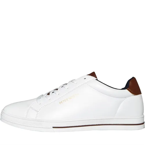 Peter Werth Mens Hendle 2 Trainers White
