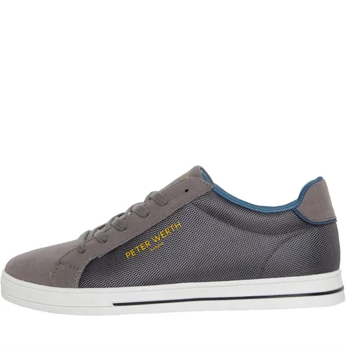 Peter Werth Mens Hendle Trainers Grey