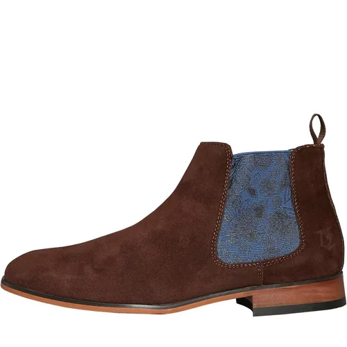 Peter Werth Mens Henson Chelsea Boots Brown Immi Suede