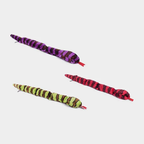 Petface Plush Snake Toy - Assorted, ASSORTED