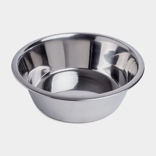 Petface Stainless Steel Bowl - Silver, SILVER