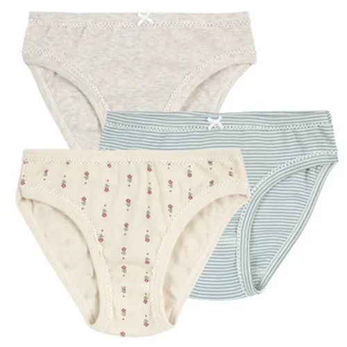 Petit Bateau  A0A3Y X3  girls's Knickers/panties in Multicolour