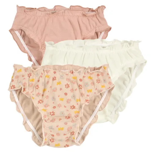 Petit Bateau  A0A4G X3  girls's Knickers/panties in Multicolour