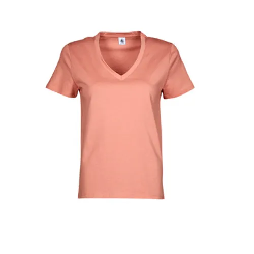 Petit Bateau  BOBOMO  women's T shirt in Pink
