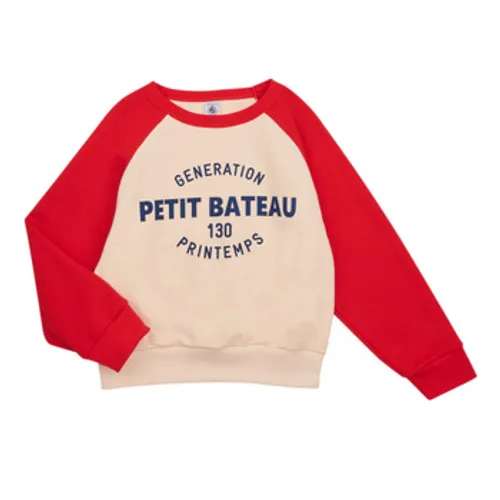 Petit Bateau  FORGET  boys's Children's sweatshirt in Multicolour