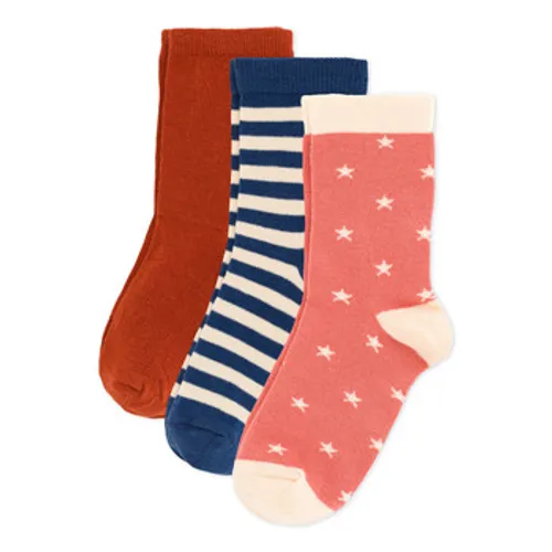 Petit Bateau  -  girls's Children's socks in Multicolour
