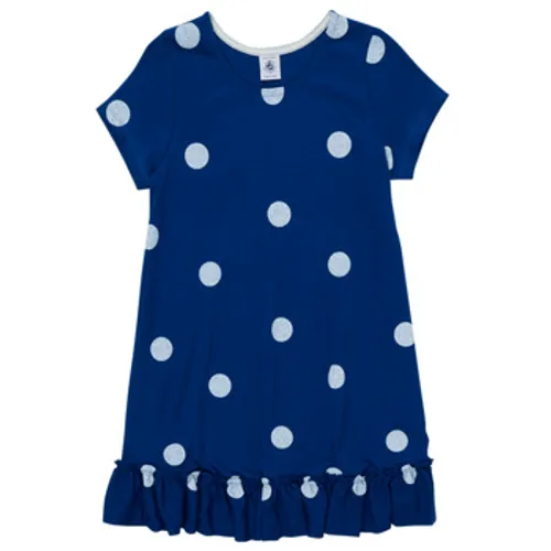 Petit Bateau  MALICETTE  girls's Children's dress in Blue