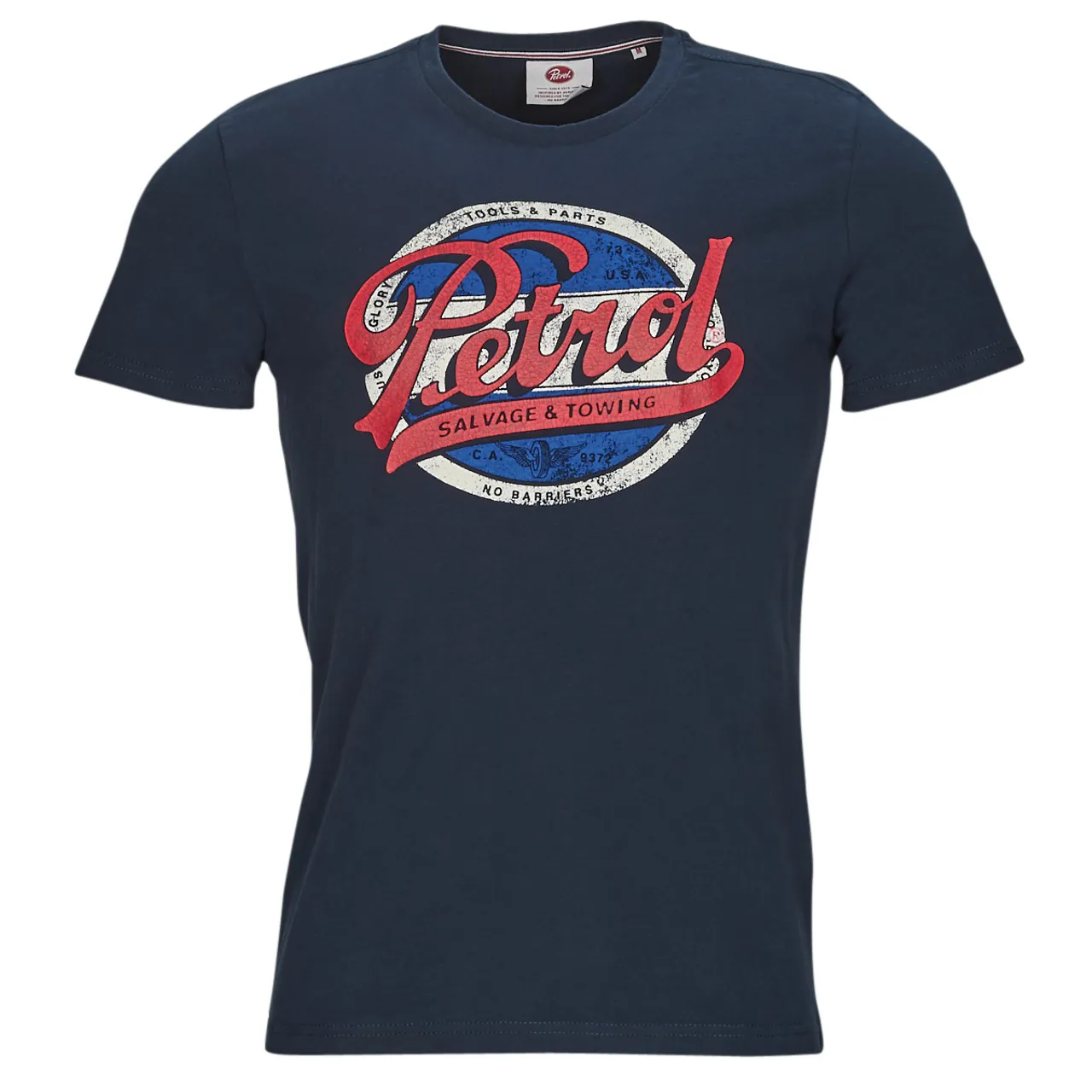 Petrol Industries  T-Shirt SS Classic Print  men's T shirt in Marine