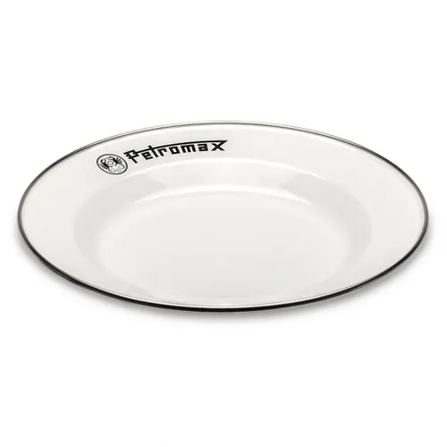 Petromax - Enamel Plates size Ø18 cm, white