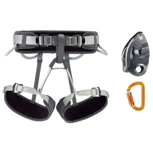 Petzl - Kit Corax Grigri SMD - Climbing set size Größe 2, black/grey