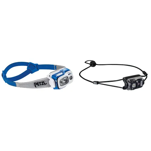 PETZL Swift E095BA02 Headlamp RL 12.5 cm Blue & Bindi 200
