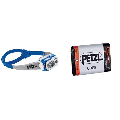 PETZL Swift E095BA02 Headlamp RL 12.5 cm Blue & Core