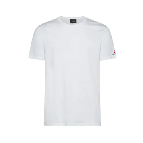 Peuterey , Classic T-Shirt Topwear ,White male, Sizes: