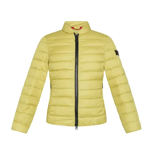 Peuterey , Eco-Light Water-Repellent Down Jacket ,Yellow female, Sizes: