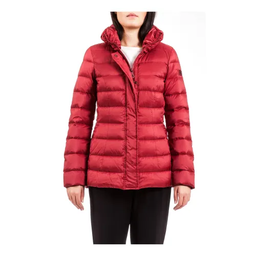 Peuterey , Flagstaff sqm-023 Jacket, Short c/track ,Red female, Sizes: