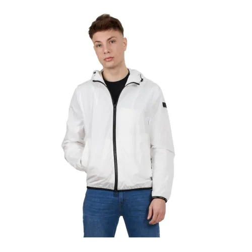 Peuterey , Nigle U 730 Bian Men`s Jacket ,White male, Sizes: