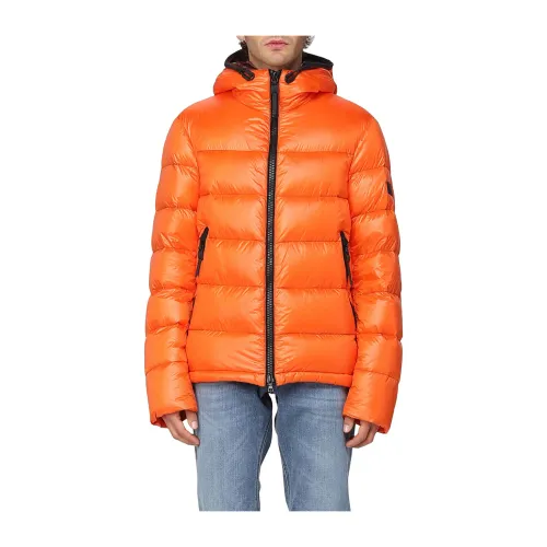 Peuterey , Orange Winter Jacket for Men - Peu323501181371 061 ,Orange male, Sizes: