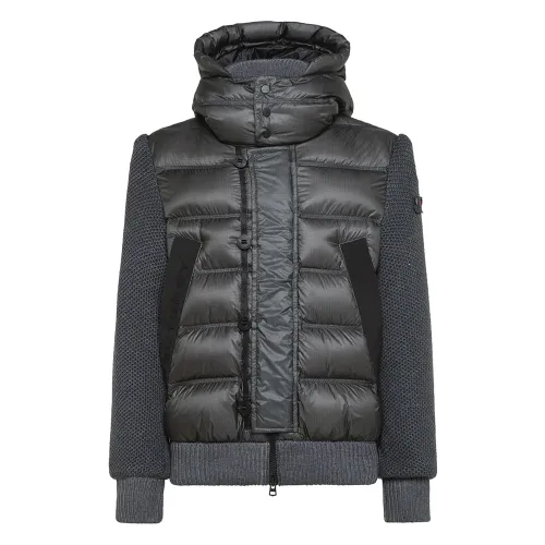 Peuterey , Padded Jackets Anthracite ,Gray male, Sizes: