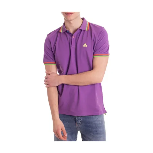 Peuterey , Polo Shirt NEW Selandina STR 01 ,Purple male, Sizes: