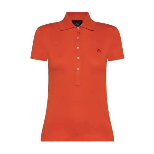Peuterey , Polo Shirt ,Orange female, Sizes: