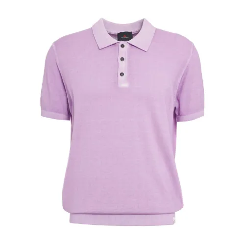 Peuterey , Purple T-Shirt Ss24 ,Purple male, Sizes: