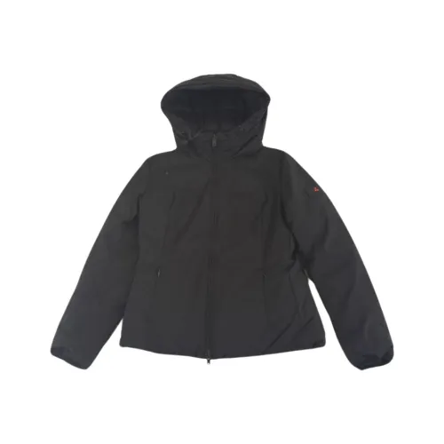 Peuterey , Reversible Bicolor Puffer Jacket ,Black male, Sizes: