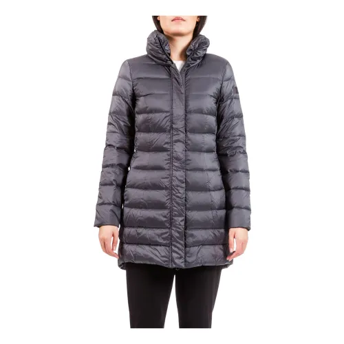 Peuterey , Sobchak 368 Long Track Jacket ,Gray female, Sizes: