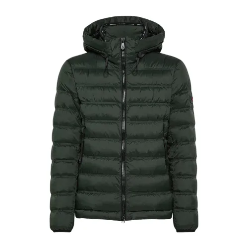 Peuterey , Stylish Coats Collection ,Green male, Sizes:
