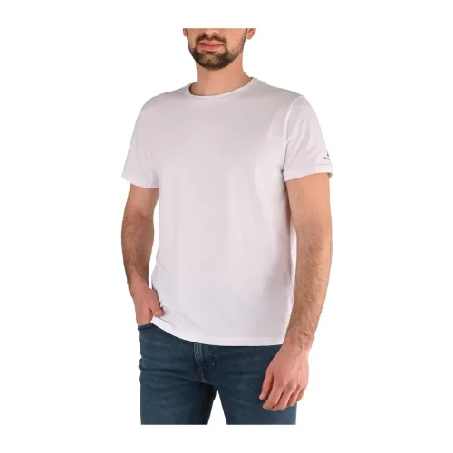 Peuterey , Upgrade Your Casual Wardrobe with this High-Quality Cotton T-Shirt ,White male, Sizes: